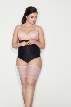 Bandaski opaski na uda przeciw obtarciom Pudrowy róż