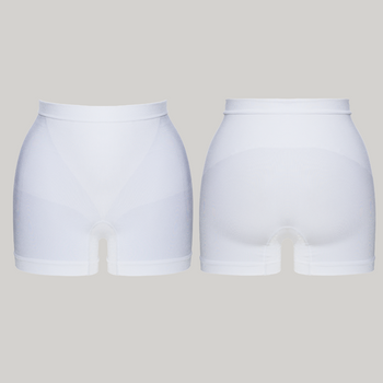 Figi bezszwowe z nogawkami Elite I biel