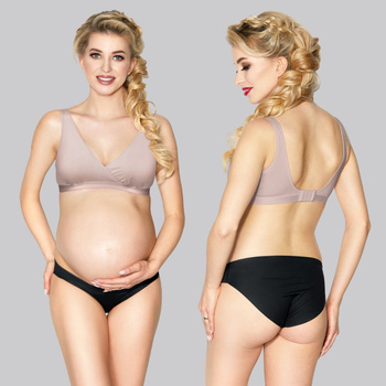 Top ciążowy LILLY pudrowy róż