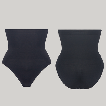 Wysokie figi bezszwowe Elite IV czerń