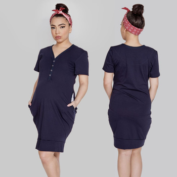 Koszulka Mama Dress granat